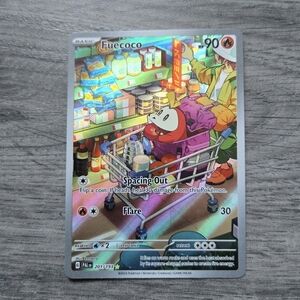 Fuecoco #201 Pokemon Paldea Evolved Holo Card